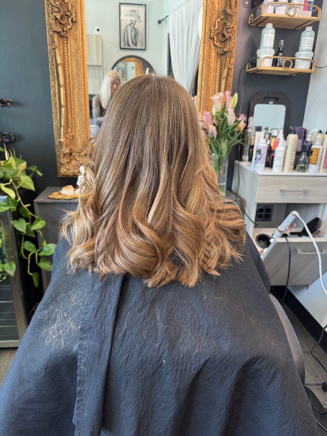 Balayage result